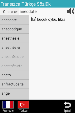 French Turkish Dictionary