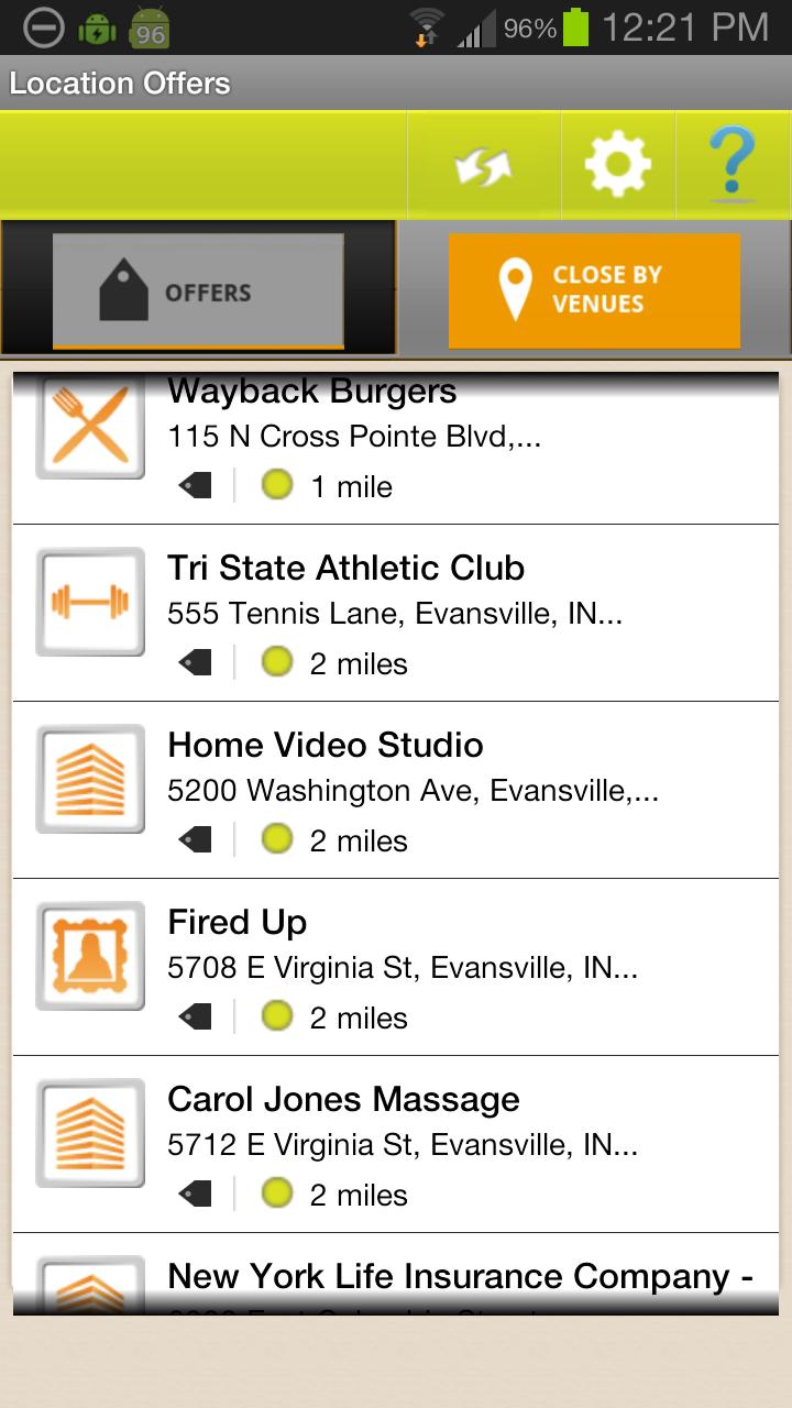 Location Offers