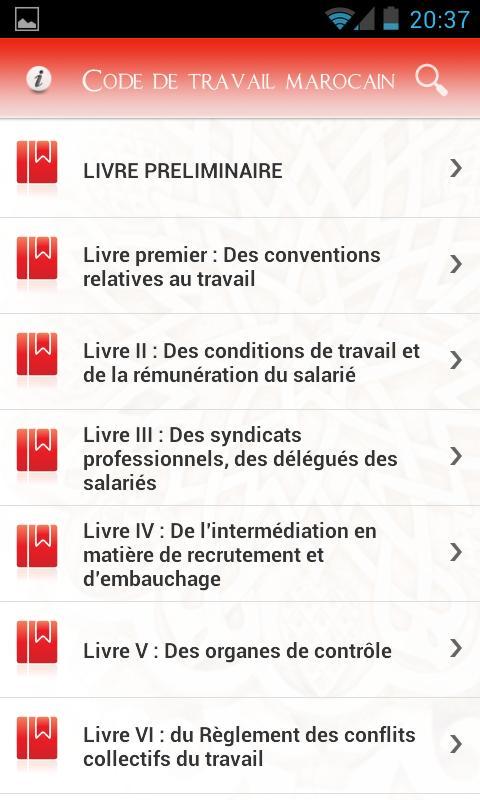 Code de Travail Marocain
