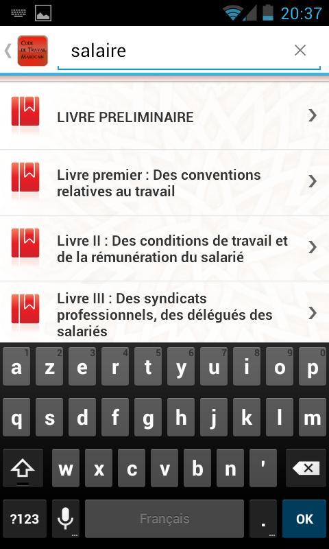 Code de Travail Marocain