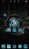 Black iron launcher theme