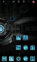 Black iron launcher theme