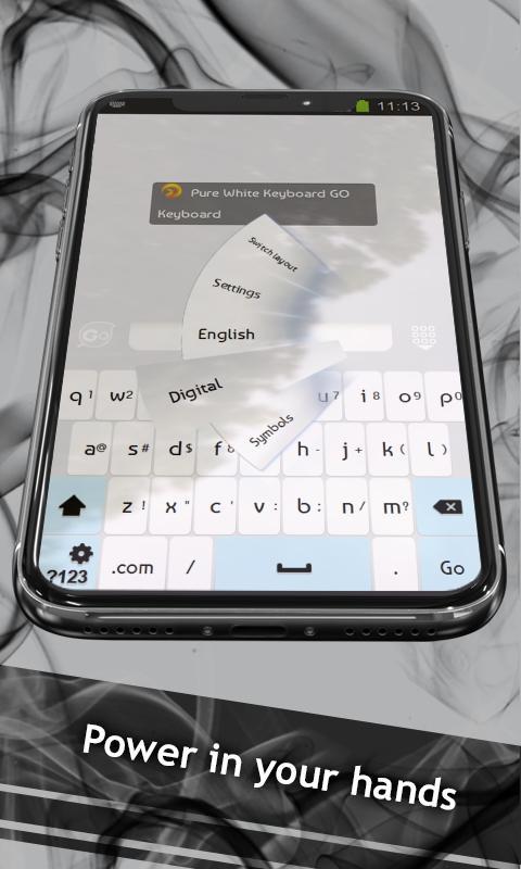 Pure White Keyboard