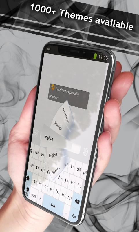 Pure White Keyboard