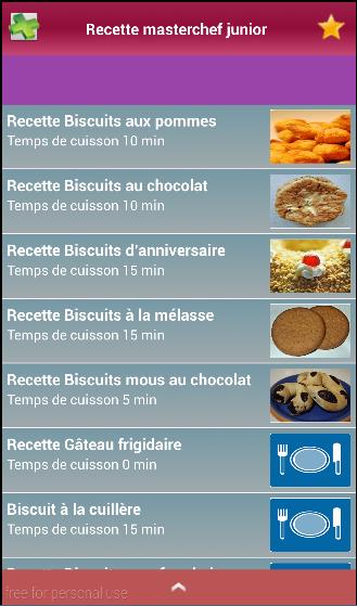 Recipe Masterchef junior