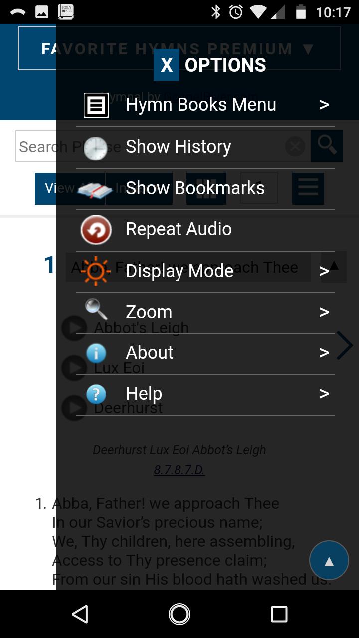 Favorite Hymns & Hymnals