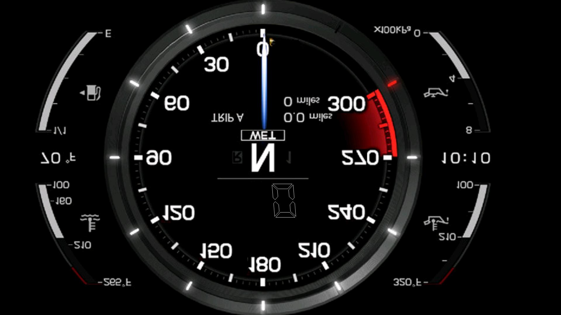 Super Car Dash Board HUD