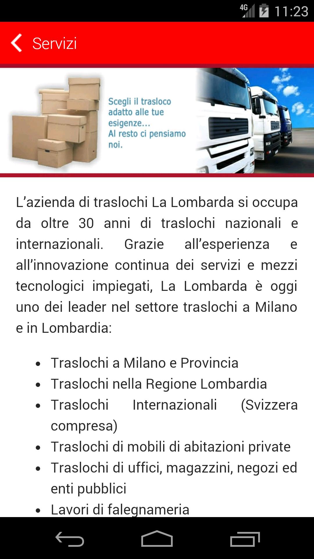 La Lombarda Traslochi