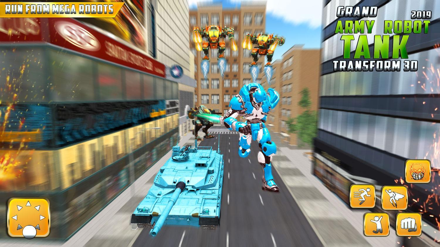 Grand Robot Tank Transform War 2019