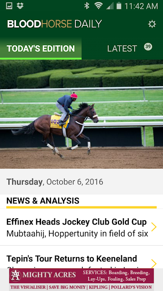 Blood-Horse Daily