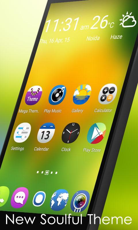 Soul Mega Launcher Theme