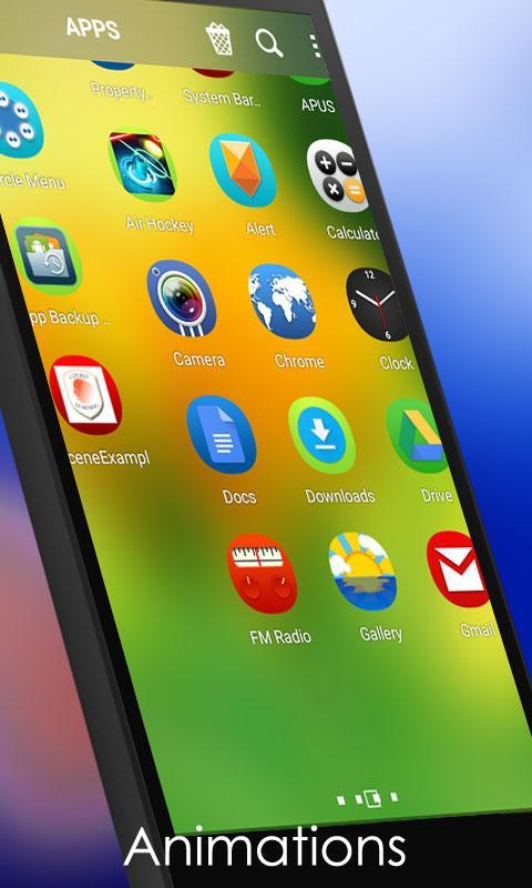 Soul Mega Launcher Theme