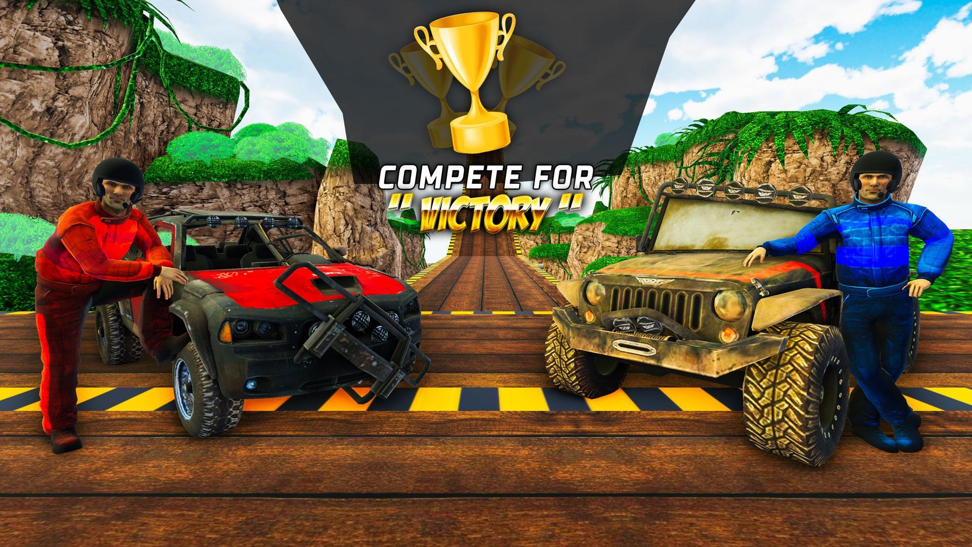 Accident Car Flying Stunts Tricky Car Driving Game