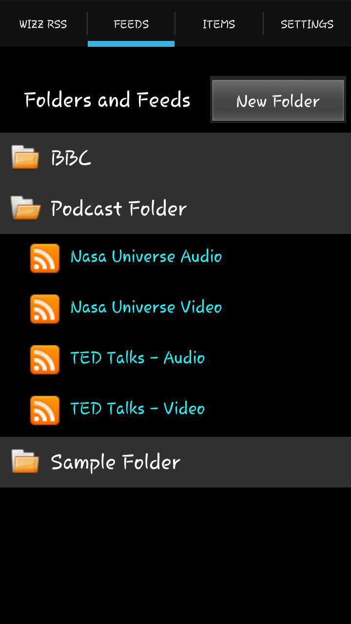 Wizz RSS Feed Reader