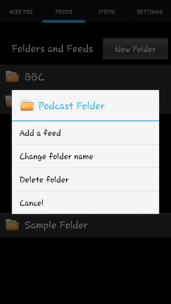 Wizz RSS Feed Reader