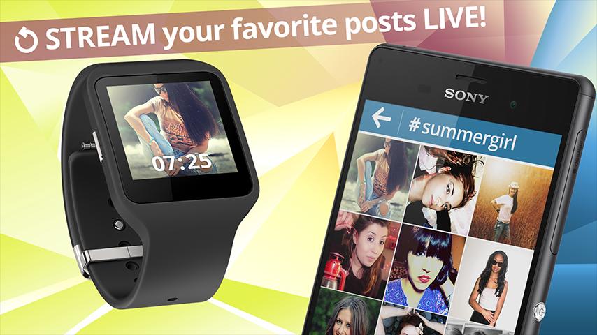 Live Watch Face for Instagram