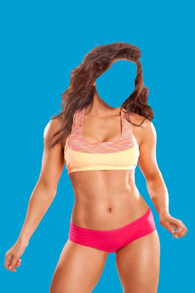 Fitness Girl Photo Maker