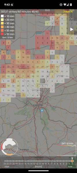 Blitzortung Lightning Monitor
