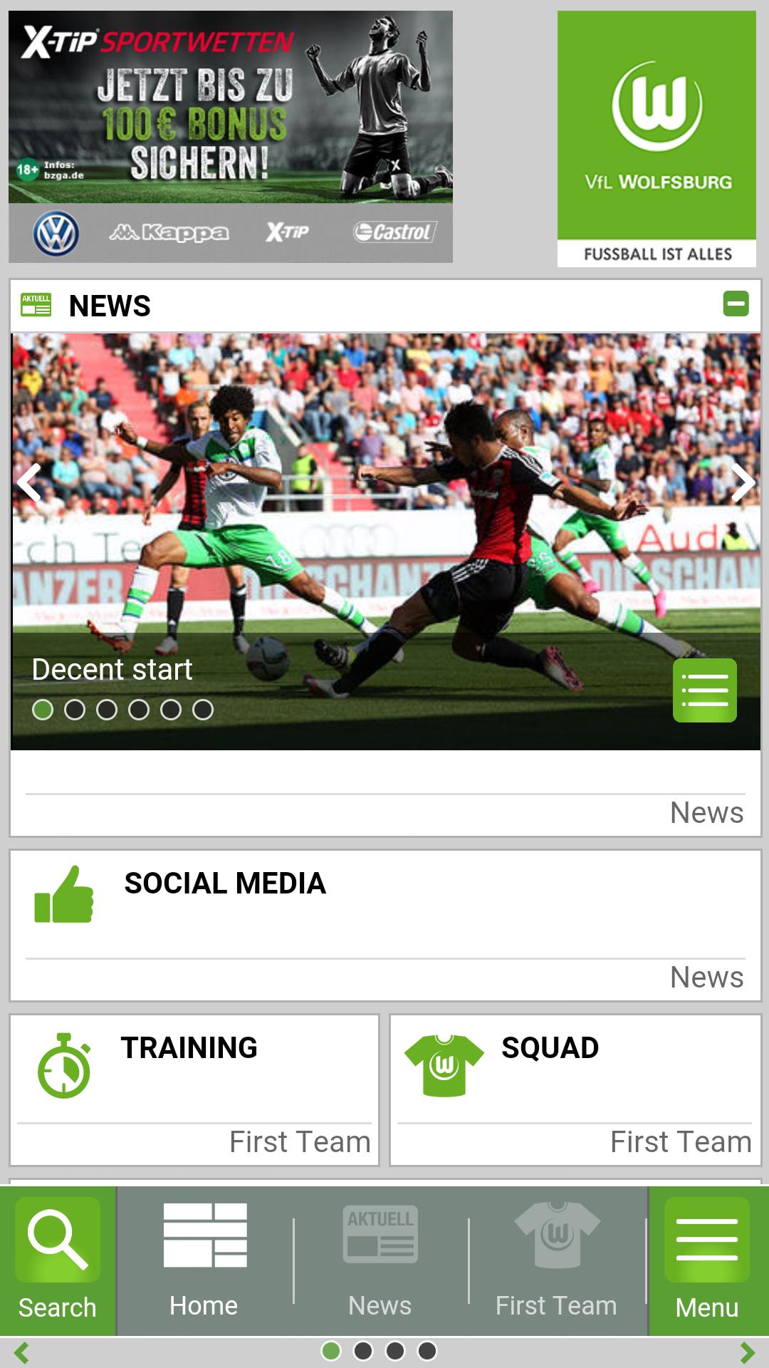 VfL to go - VfL Wolfsburg App