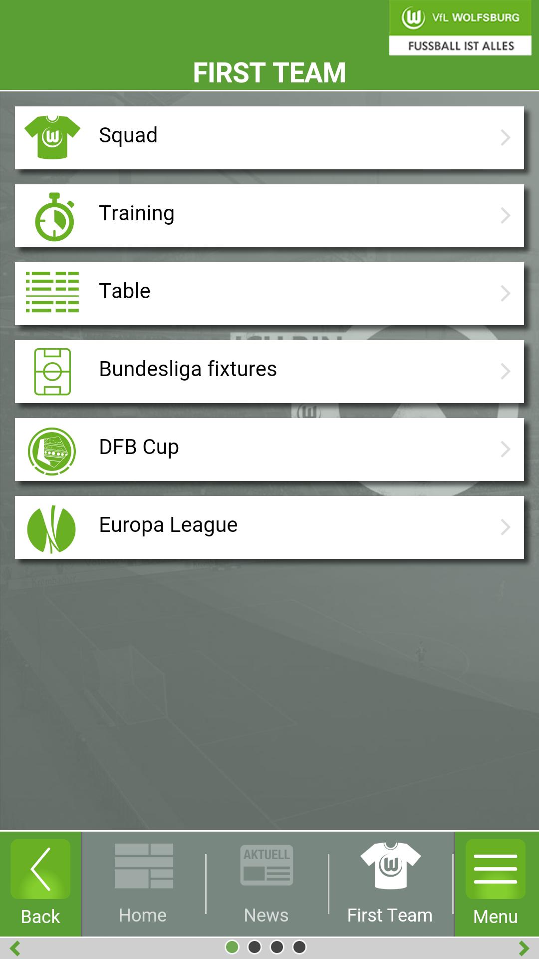VfL to go - VfL Wolfsburg App