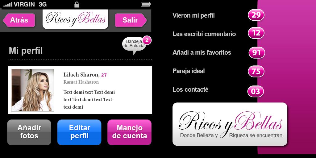 Ricos y Bellas - amor y riqueza