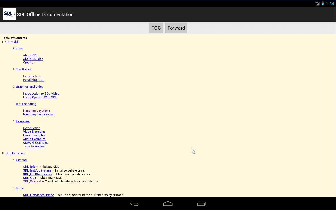 SDL Offline Documentation