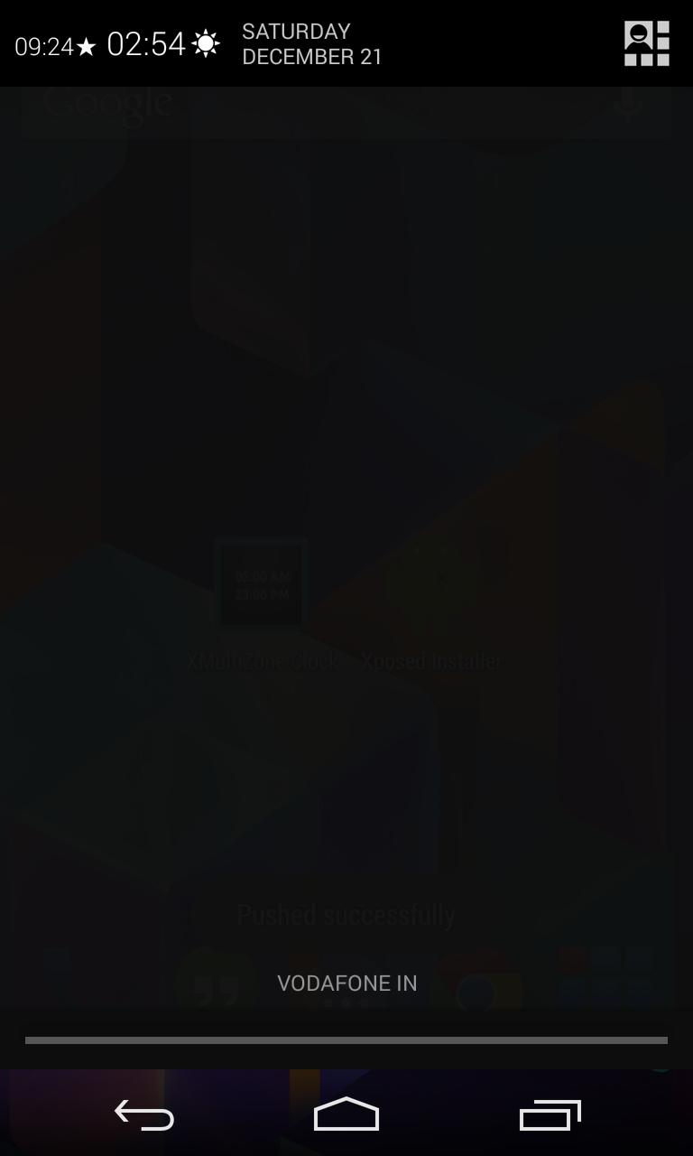 XMultiZone Clock Xposed Module