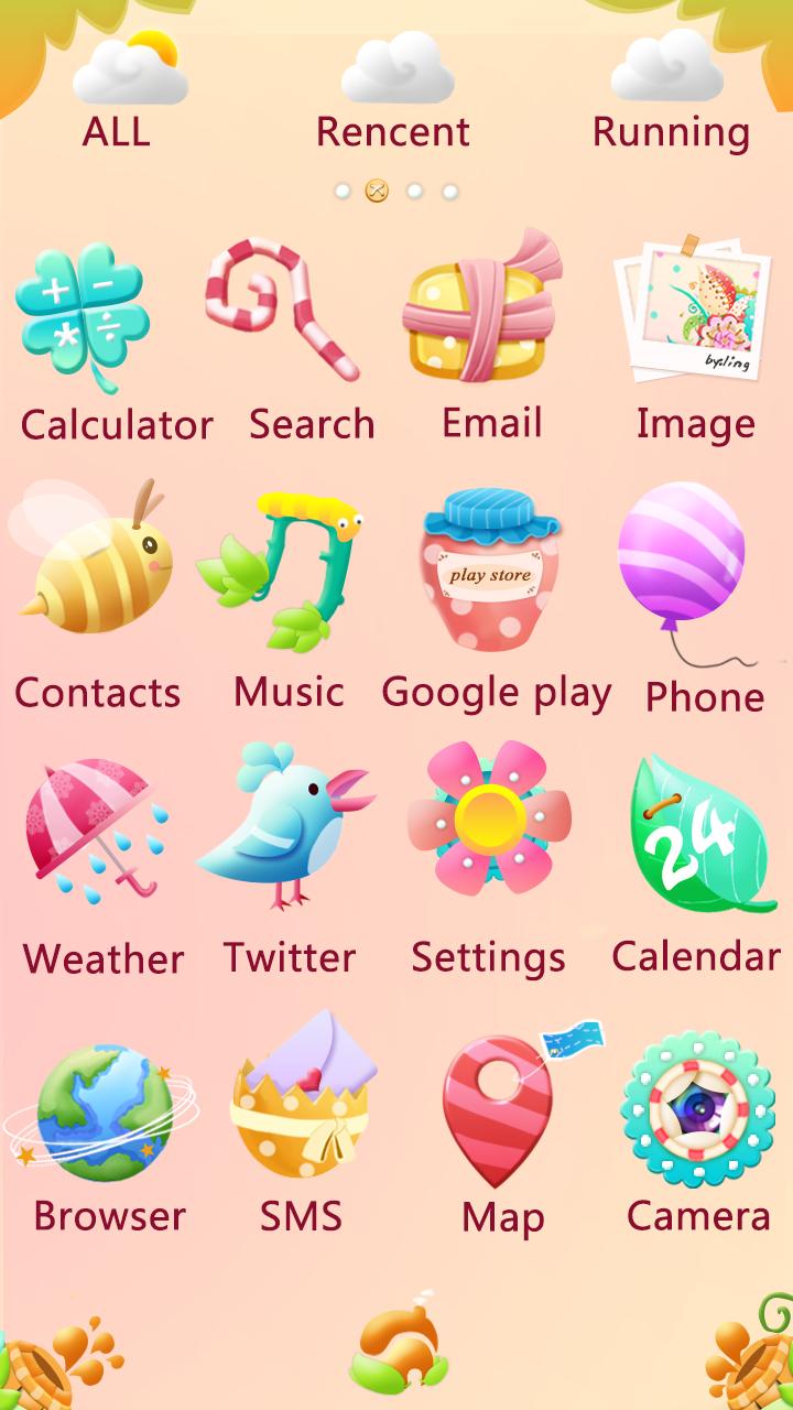 Icon Pack - Cute Garden (free)