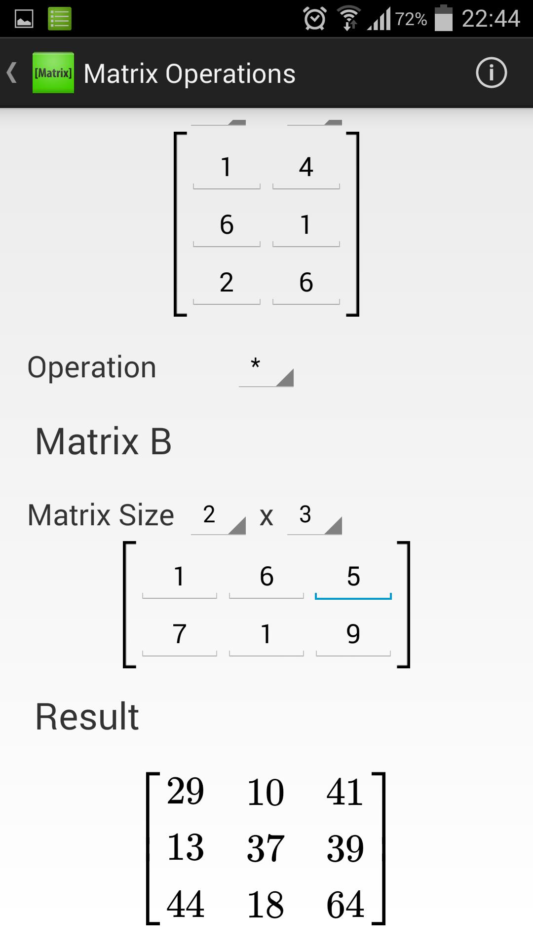 Matrix Tools (Linear Algebra)