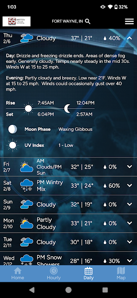 FOX 55 Mobile Weather App