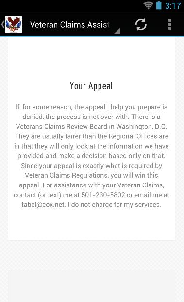 Veteran Claims Assistance