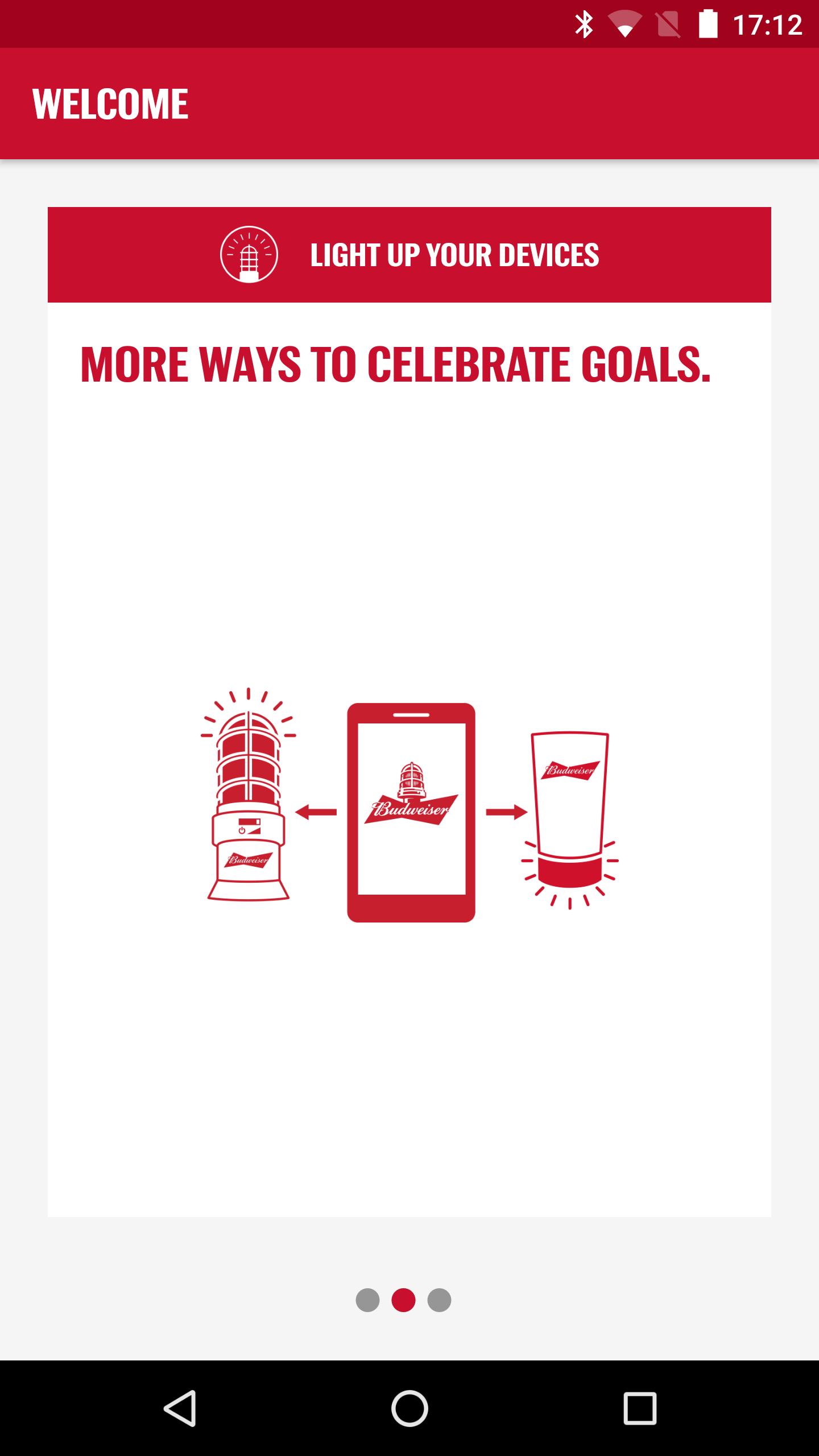 Budweiser Red Lights US