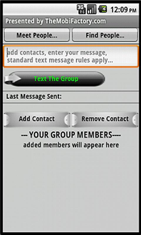 Simple Group Texting