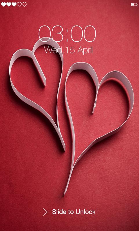 Love Passcode Lock Screen