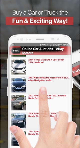 Public Car Auctions App USA