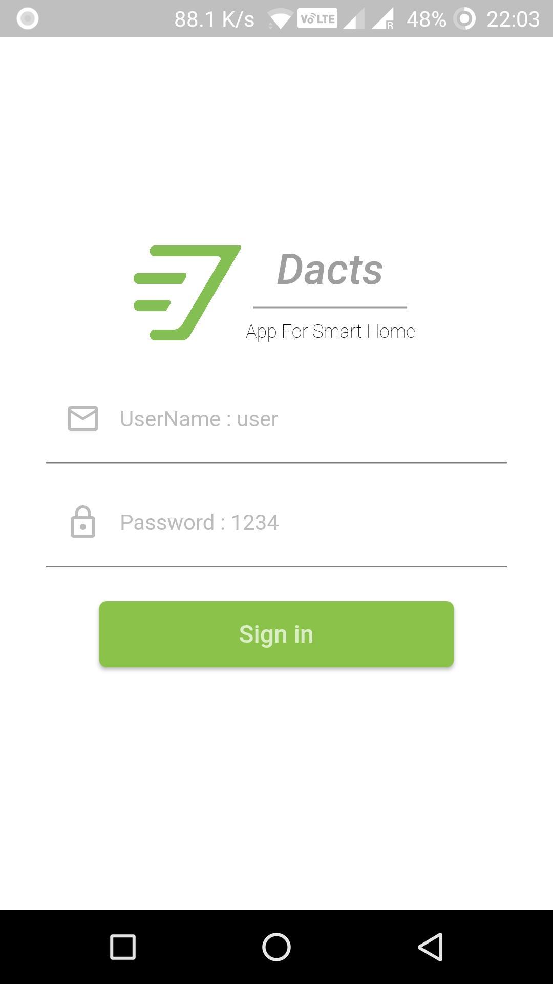 Flutter - Smart Home