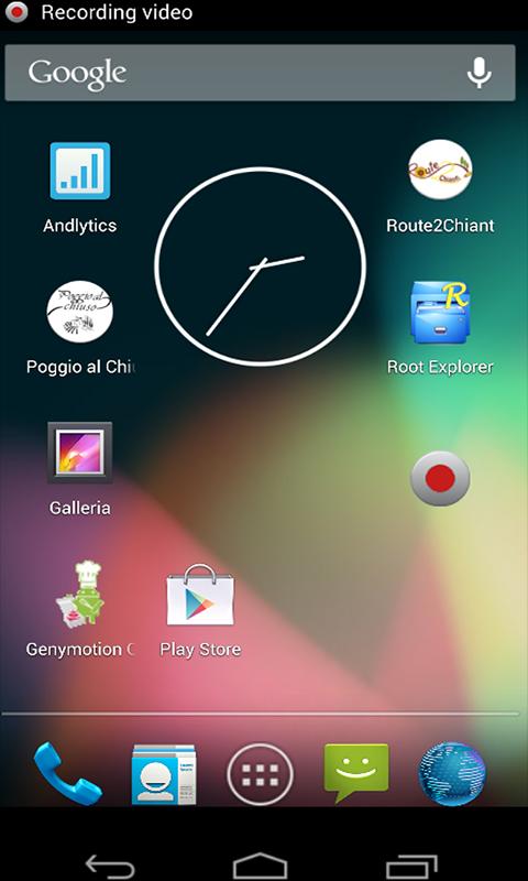 Screen Recorder Widget