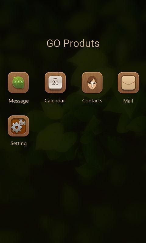 Miss F GO Launcher Theme