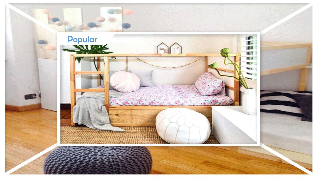 Easy DIY IKEA Kura Bed Hack