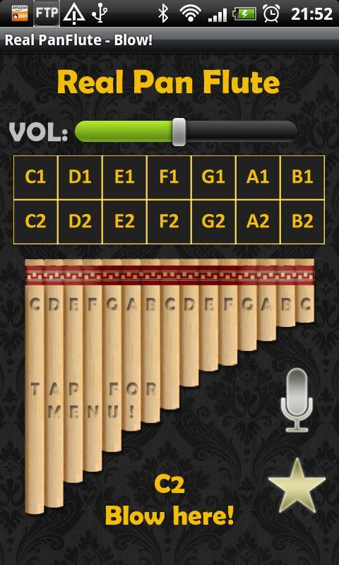 Real Pan Flute - Blow it!