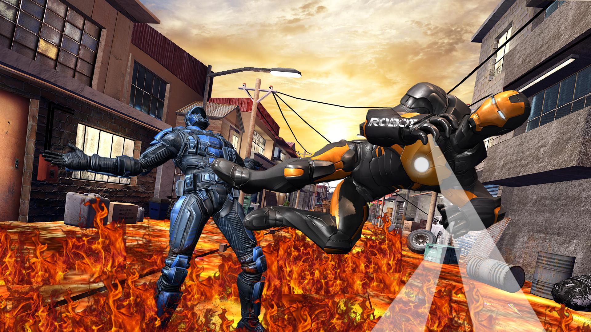 superhero robot  game 2019