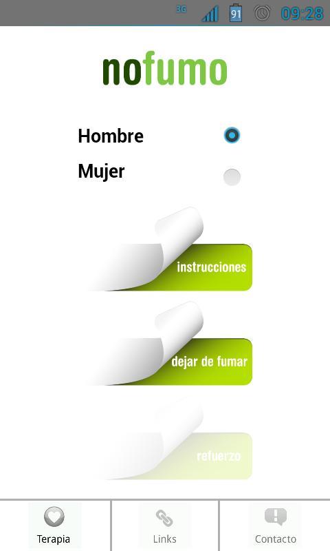 Terapia para dejar de fumar