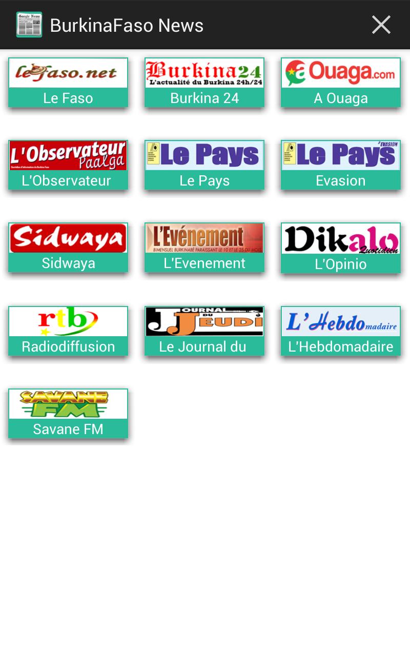 Burkina Faso News - Newspapers