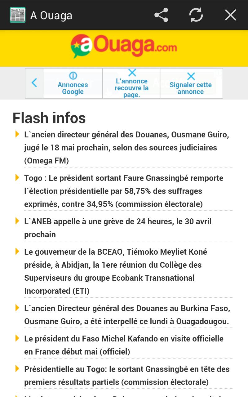 Burkina Faso News - Newspapers