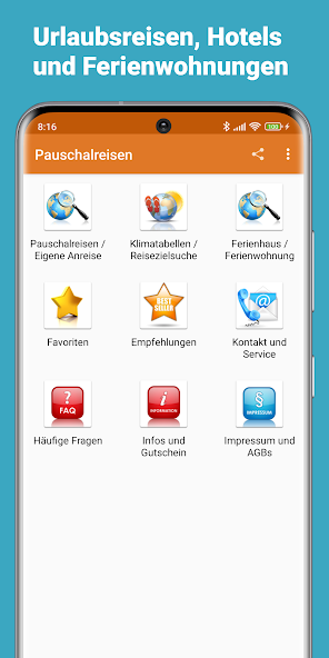 Pauschalreisen, Hotels & FeWo