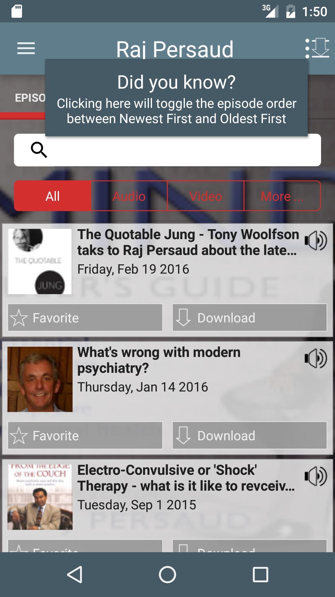 Dr Raj Persaud in conversation