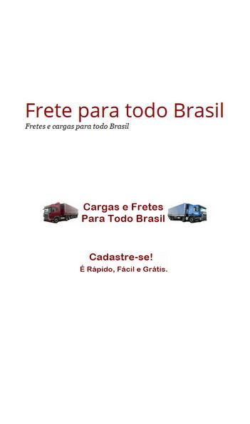 Frete para todo Brasil