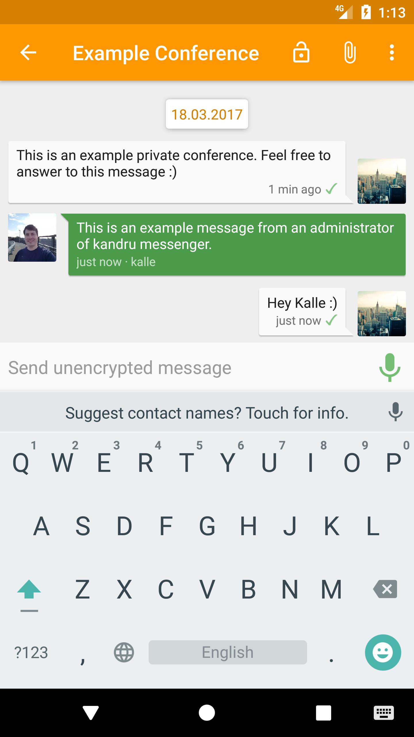 Kandru Messenger (XMPP/Jabber)