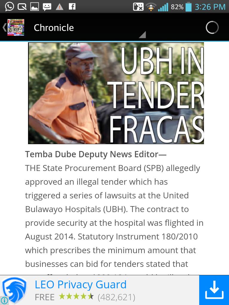 ALL ZIMBABWE NEWSPAPERS