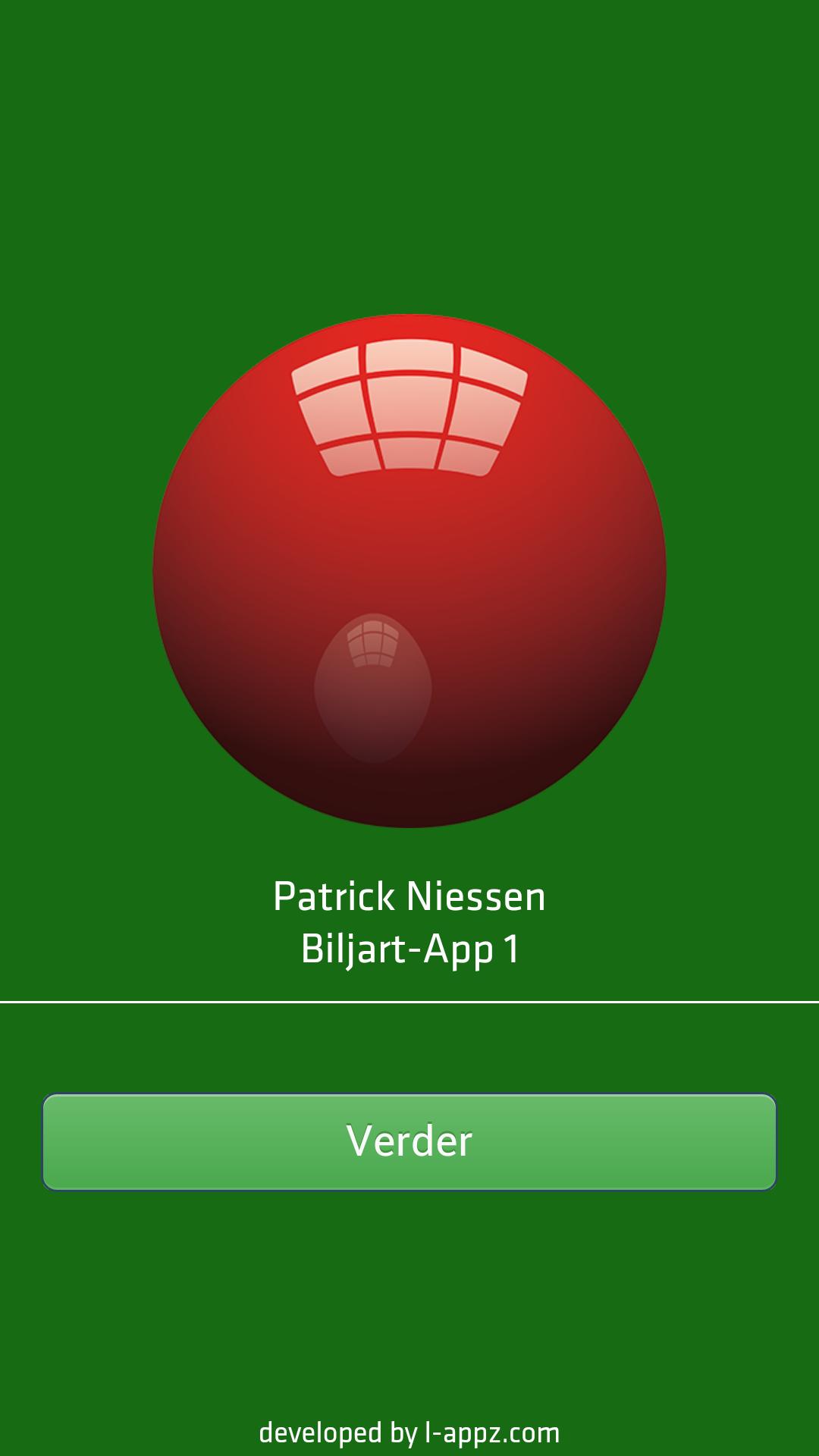 Patrick Niessen Biljart-App